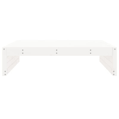 Valkoinen ulkorahi Teonia 120x80cm (mänty)