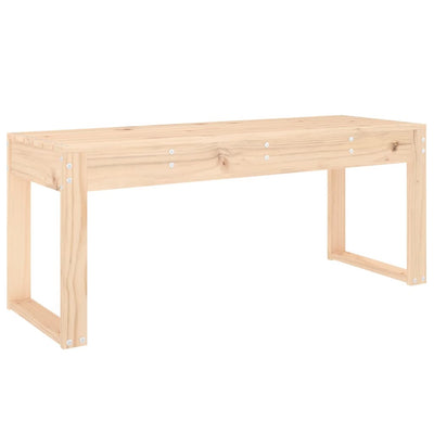 Puutarhapenkki 110x38x45 cm täysi mänty