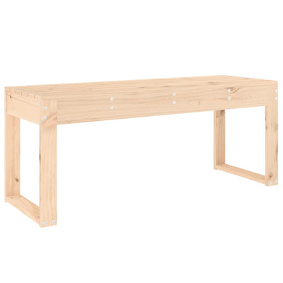 Puutarhapenkki 110x38x45 cm täysi mänty