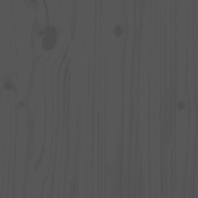 Puutarhapenkki harmaa 110x38x45 cm täysi mänty