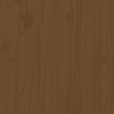 Puutarhapenkki hunajanruskea 110x38x45 cm täysi mänty