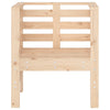 Puutarhatuolit 2 kpl 61,5x53x71 cm täysi mänty