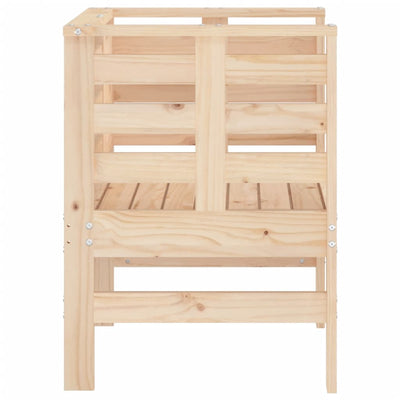 Puutarhatuolit 2 kpl 61,5x53x71 cm täysi mänty