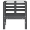 Puutarhatuolit 2 kpl harmaa 61,5x53x71 cm täysi mänty