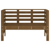 Hunajanruskea puutarhapenkki Cheptanaru 111,5x53x71cm (mänty)