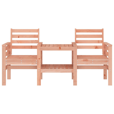 Puutarhapenkki pöydällä Geaide (2-istuttava douglaskuusi)
