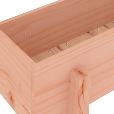 Korotettu kukkalaatikko 101x30x38 cm täysi douglaskuusi