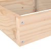 Ulkokukkalaatikko 4 tasoa 106x104,5x36 cm täysi mänty