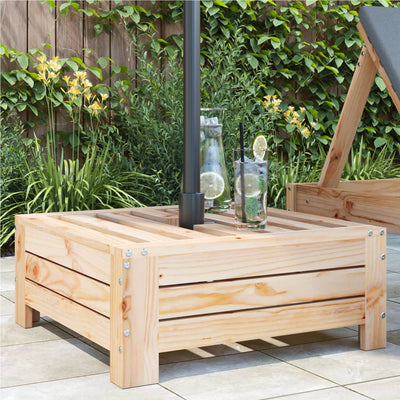 Aurinkovarjojalustan suoja Bedia (mänty)