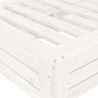 Valkoinen aurinkovarjojalustan suoja Bedia (mänty)