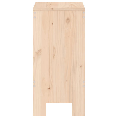 Baarijakkarat 2 kpl 40x36x75 cm täysi mänty