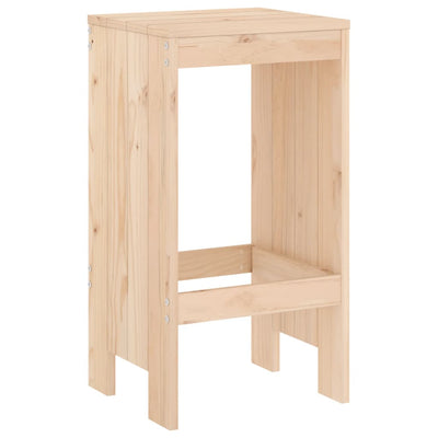 Baarijakkarat 2 kpl 40x36x75 cm täysi mänty