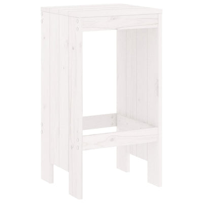 Baarijakkarat 2 kpl valkoinen 40x36x75 cm täysi mänty