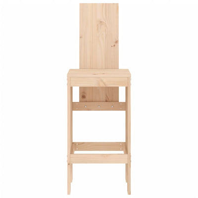 Baarijakkarat 2 kpl 40x42x120 cm täysi mänty