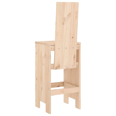 Baarijakkarat 2 kpl 40x42x120 cm täysi mänty