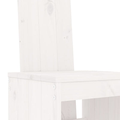 Baarijakkarat 2 kpl valkoinen 40x42x120 cm täysi mänty