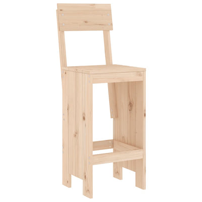 Baarijakkarat 2 kpl 40x48,5x115,5 cm täysi mänty