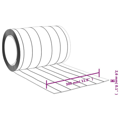 Oviverho läpinäkyvä 300 mm x 2,6 mm 10 m PVC