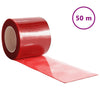 Punainen oviverho Richarda 200 mmx1,6 mm 50 m (pvc)