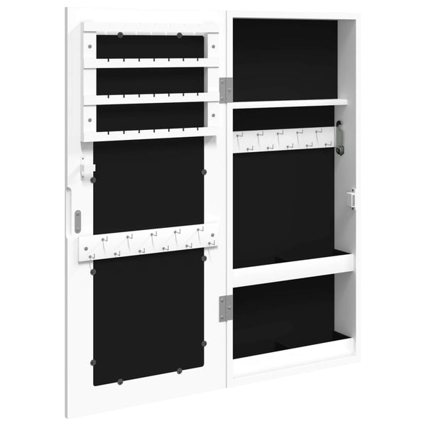 Valkoinen peilikorukaappi Blazin 30x8,5x67cm (seinäkiinnitettävä)