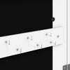 Valkoinen peilikorukaappi led-valoilla seinälle asennettava Radosna