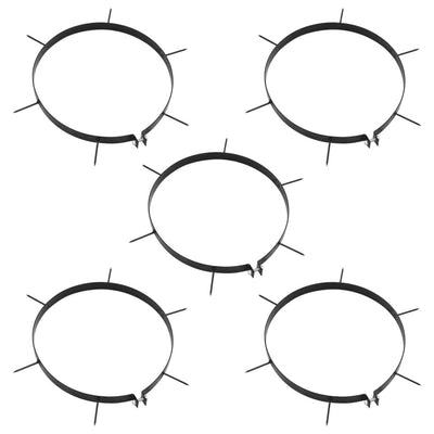 Nurmikon ilmaajapannat piikeillä Dorner Ø 30cm (5 kpl rauta)