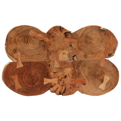 Ulkobaaripöytä hirsityyli Fromunda 90x54x105cm (akasiapuu)