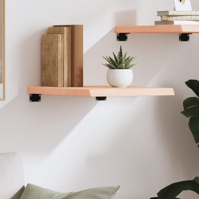 Seinähylly 40x50x(2-4) cm käsittelemätön täysi tammi