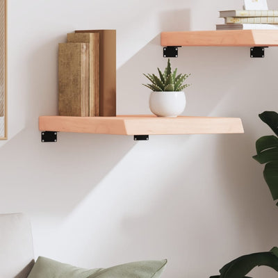Seinähylly 40x50x(2-6) cm käsittelemätön täysi tammi