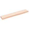 Seinähylly 60x10x2 cm käsittelemätön täysi tammi