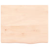 Seinähylly 60x50x(2-4) cm käsittelemätön täysi tammi