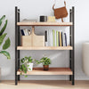 Seinähylly 80x50x(2-6) cm käsittelemätön täysi tammi