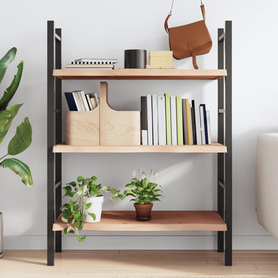 Seinähylly 100x40x(2-4) cm käsittelemätön täysi tammi