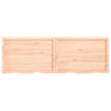 Seinähylly 180x60x(2-4) cm käsittelemätön täysi tammi