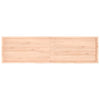 Seinähylly 220x60x(2-4) cm käsittelemätön täysi tammi