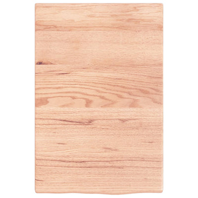 Seinähylly vaaleanruskea 40x60x2 cm käsitelty täystammi