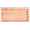 Seinähylly vaaleanruskea 60x30x(2-6) cm käsitelty täystammi