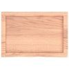 Seinähylly vaaleanruskea 60x40x(2-6) cm käsitelty täystammi
