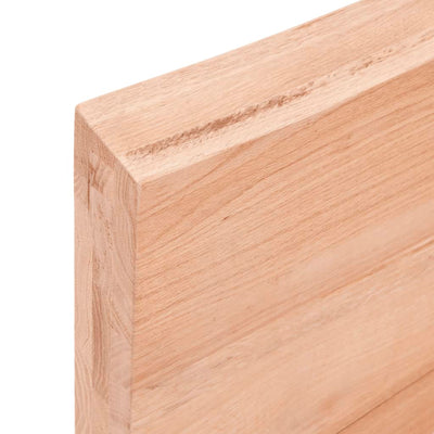 Seinähylly vaaleanruskea 60x40x(2-6) cm käsitelty täystammi