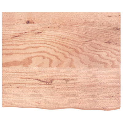 Seinähylly vaaleanruskea 60x50x(2-4) cm käsitelty täystammi