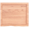 Seinähylly vaaleanruskea 60x50x(2-4) cm käsitelty täystammi