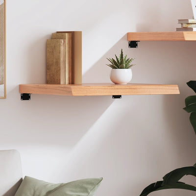 Seinähylly vaaleanruskea 60x50x(2-6) cm käsitelty täystammi