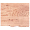 Seinähylly vaaleanruskea 60x50x(2-6) cm käsitelty täystammi