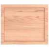 Seinähylly vaaleanruskea 60x50x(2-6) cm käsitelty täystammi