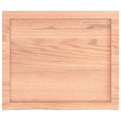 Seinähylly vaaleanruskea 60x50x(2-6) cm käsitelty täystammi
