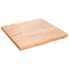 Seinähylly vaaleanruskea 60x60x(2-4) cm käsitelty täystammi
