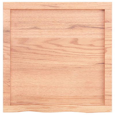 Seinähylly vaaleanruskea 60x60x(2-4) cm käsitelty täystammi