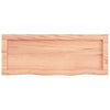 Seinähylly vaaleanruskea 80x30x(2-4) cm käsitelty täystammi
