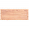 Seinähylly vaaleanruskea 100x40x(2-4) cm käsitelty täystammi
