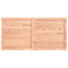 Seinähylly vaaleanruskea 120x60x(2-4) cm käsitelty täystammi